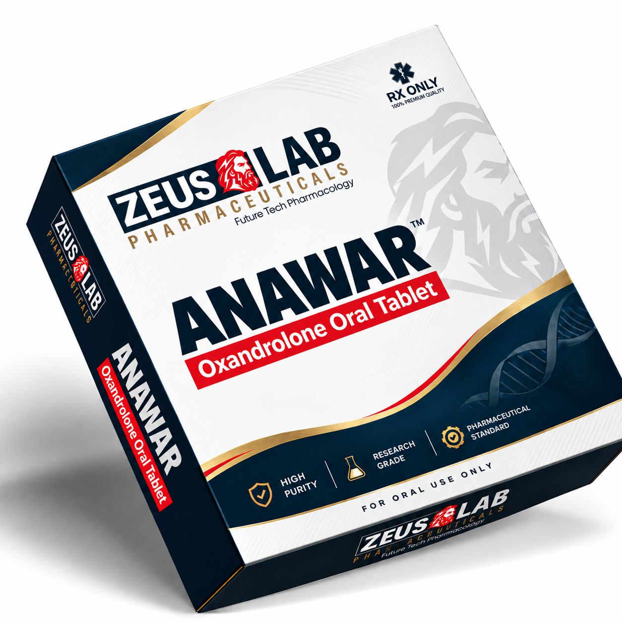 ANAWAR Sealed Blister Pack Sealed Pack by Zeus Lab Pharmaceuticals - Oxandrolone Oral Tablet