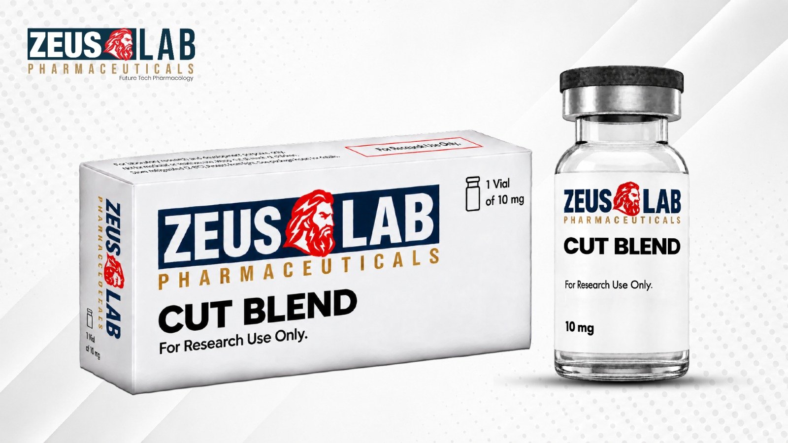 CUT BLEND 10 mL Vial 1 Vial by Zeus Lab Pharmaceuticals - Multi-Compound Cutting Blend
