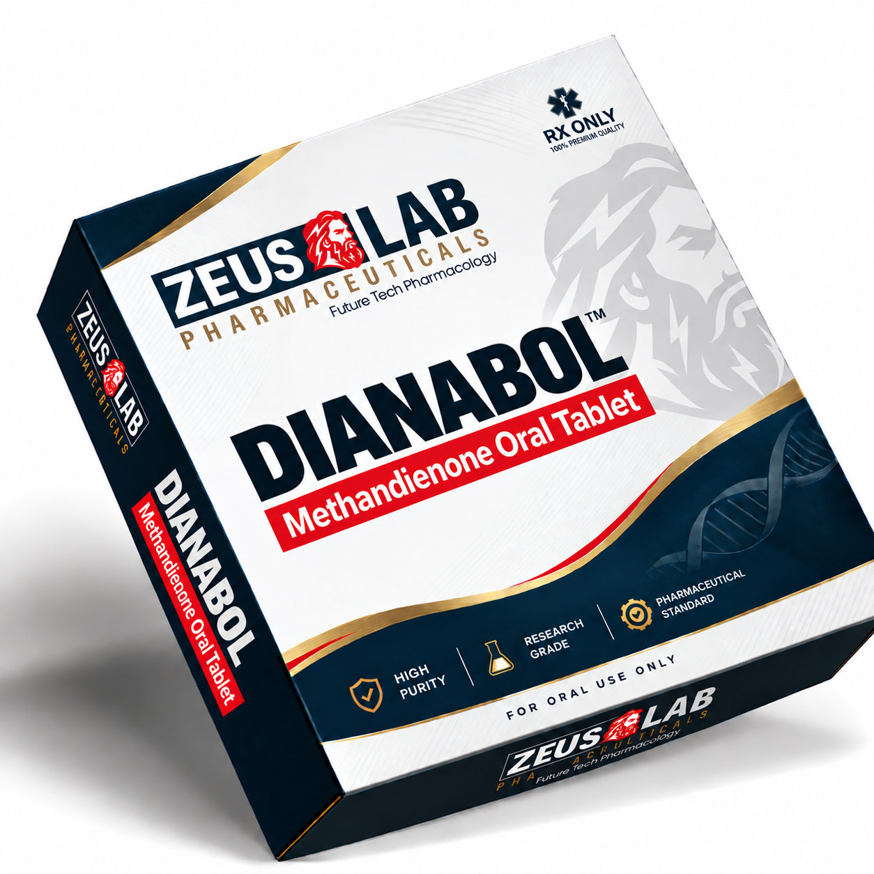 DIANABOL Sealed Blister Pack Sealed Pack by Zeus Lab Pharmaceuticals - Methandienone Oral Tablet