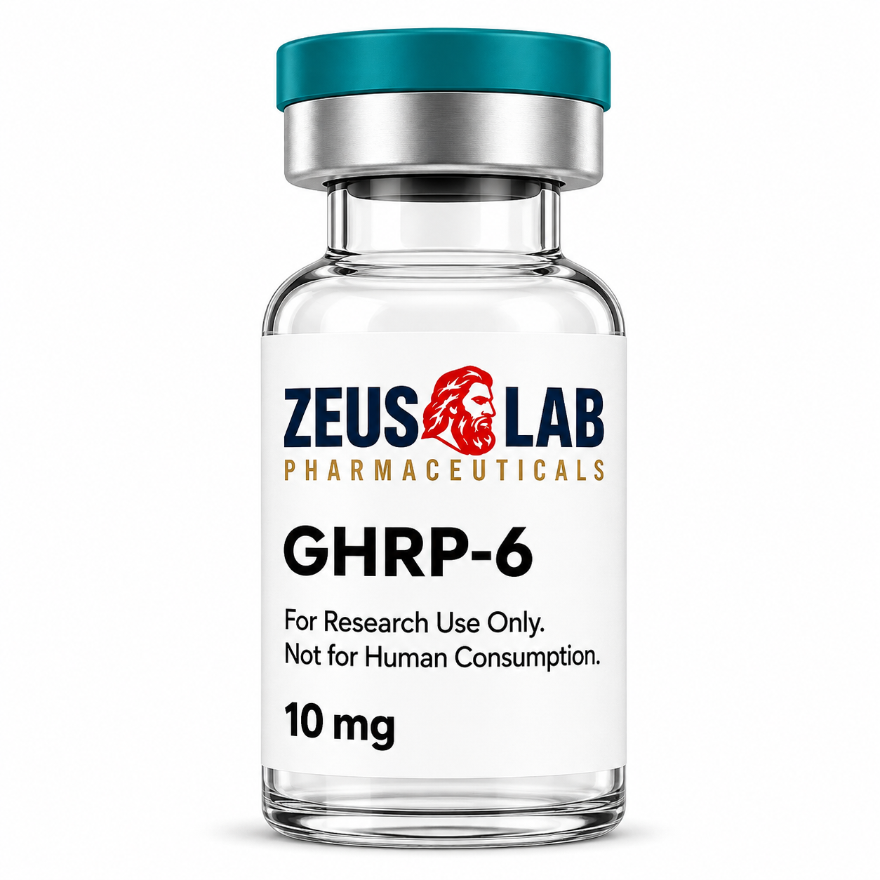 GHRP-6 10 mg 1 Vial by Zeus Lab Pharmaceuticals - Growth Hormone Releasing Peptide-6