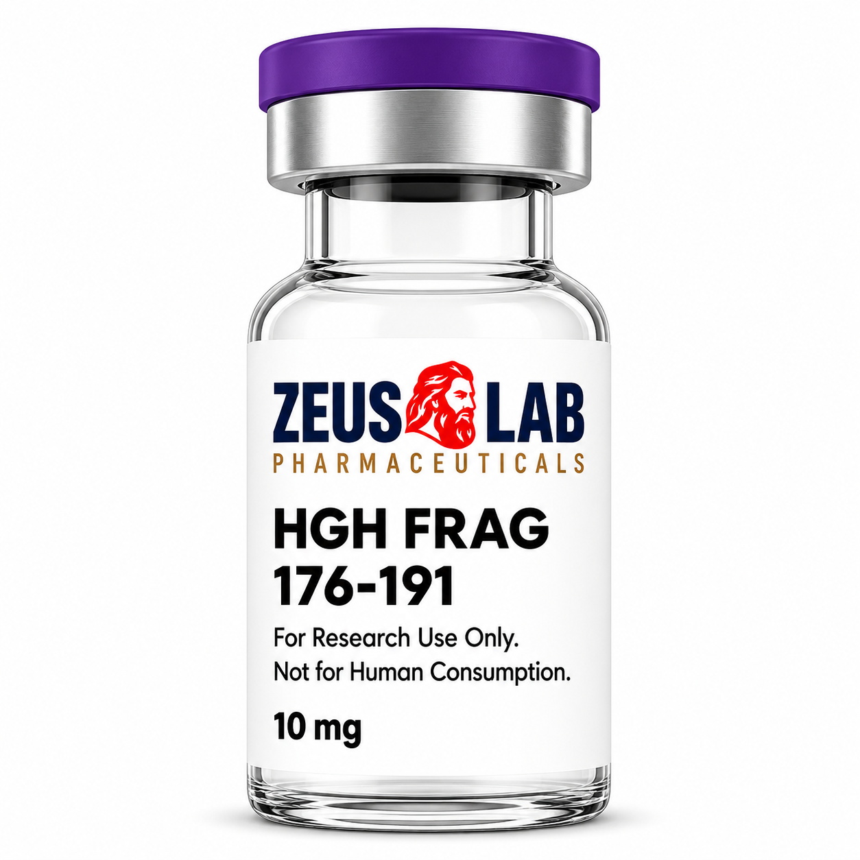 HGH FRAG 176-191 10 mg 1 Vial by Zeus Lab Pharmaceuticals - HGH Fragment 176-191