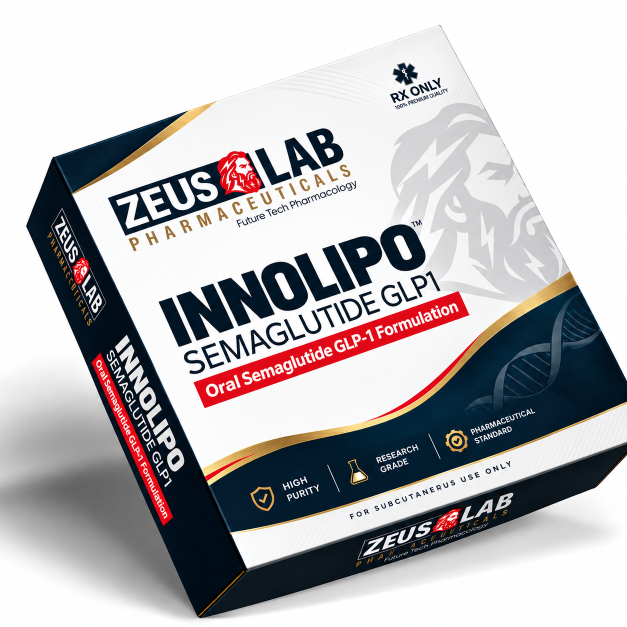 INNOLIPO SEMAGLUTIDE GLP1 Sealed Blister Pack Sealed Pack by Zeus Lab Pharmaceuticals - Oral Semaglutide GLP-1 Formulation