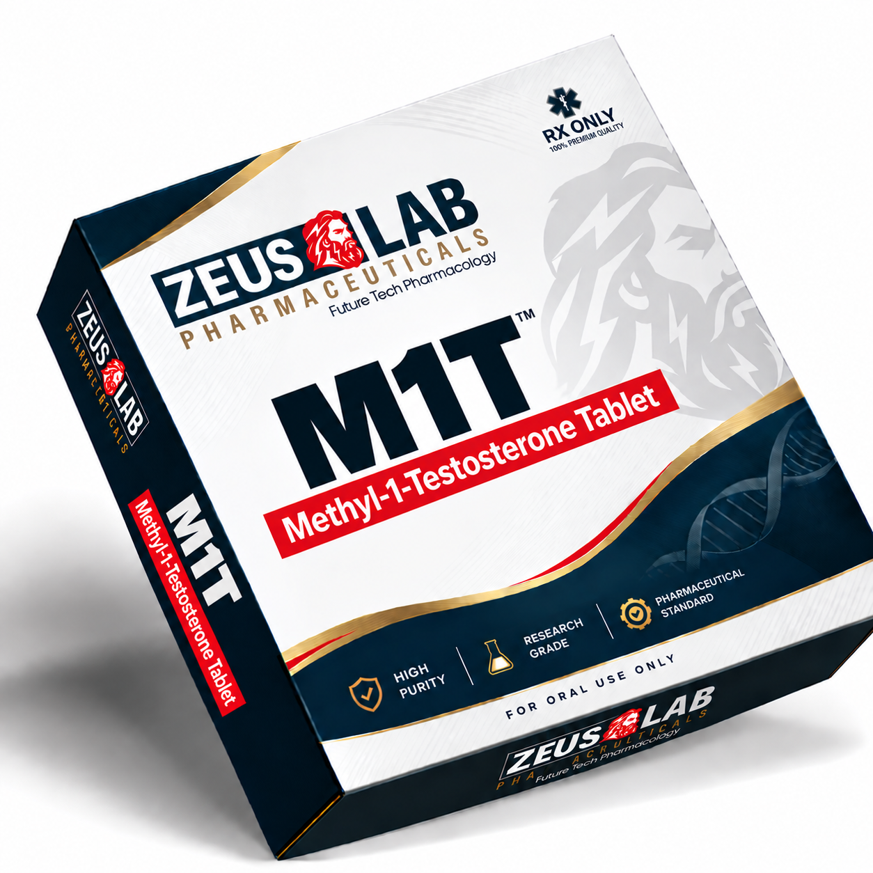 M1T Sealed Blister Pack Sealed Pack by Zeus Lab Pharmaceuticals - Methyl-1-Testosterone Tablet