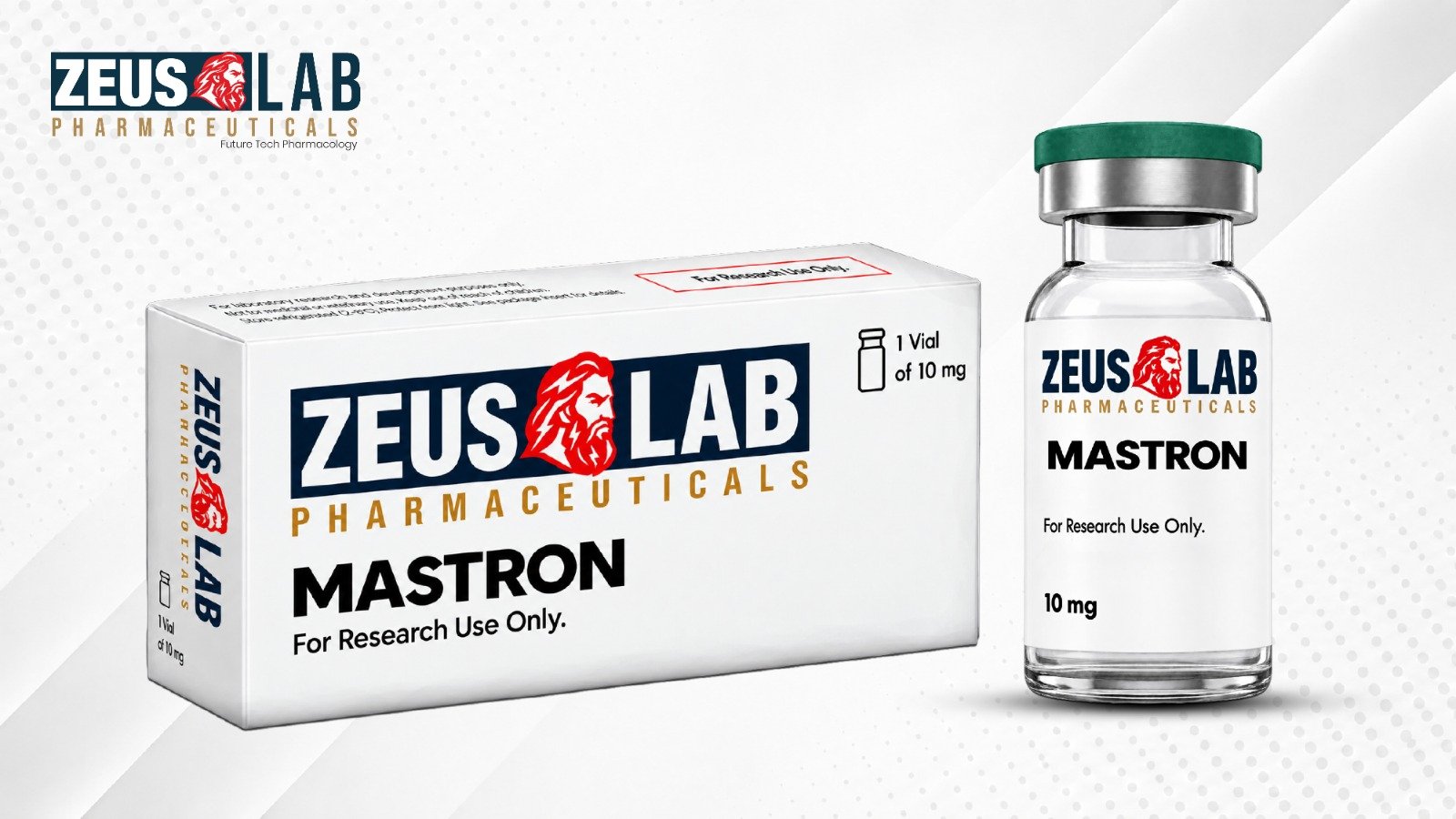 MASTRON 10 mL Vial 1 Vial by Zeus Lab Pharmaceuticals - Drostanolone Propionate Solution