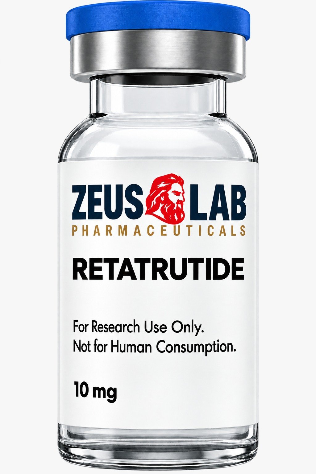 RETATRUTIDE 10 mg 1 Vial by Zeus Lab Pharmaceuticals - Triple Receptor Agonist Peptide