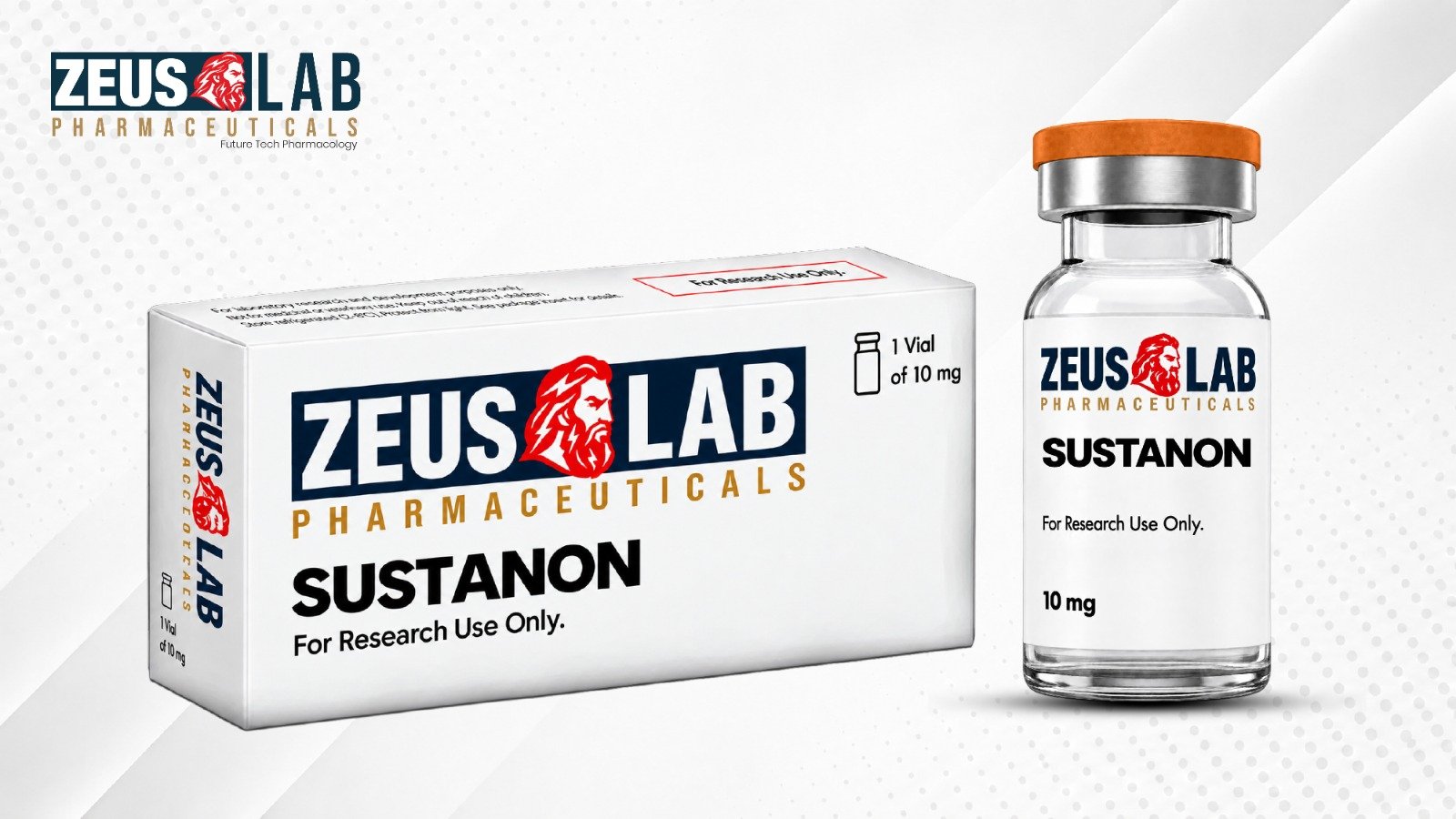 SUSTANON 10 mL Vial 1 Vial by Zeus Lab Pharmaceuticals - Testosterone Ester Blend Solution