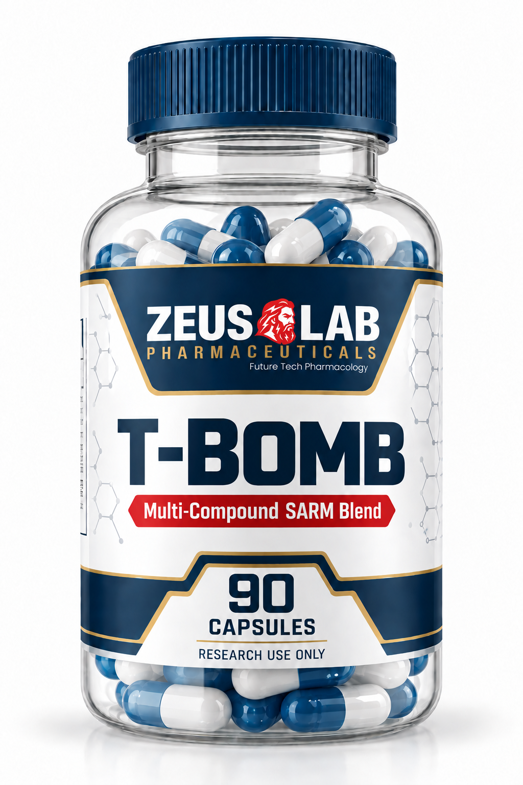 T-BOMB Sealed Container Sealed Unit by Zeus Lab Pharmaceuticals - Multi-Compound SARM Blend