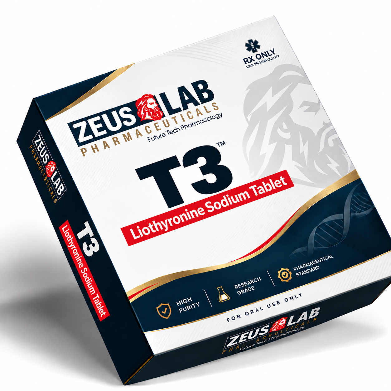 T3 Sealed Blister Pack Sealed Pack by Zeus Lab Pharmaceuticals - Liothyronine Sodium Tablet