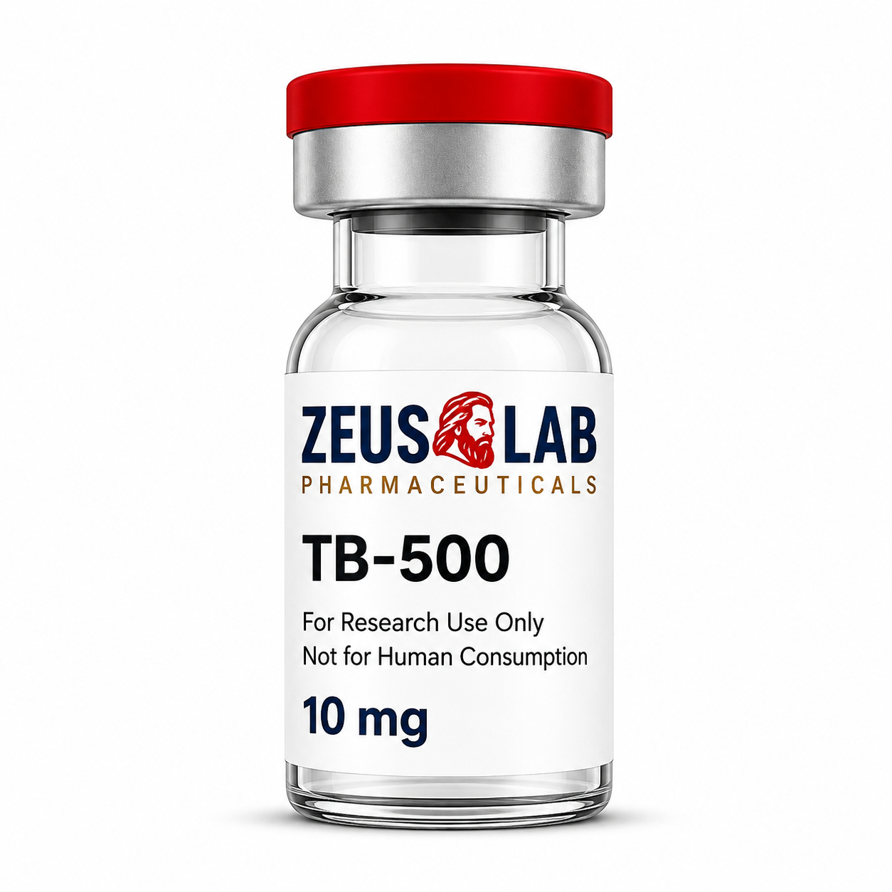 TB-500 10 mg 1 Vial by Zeus Lab Pharmaceuticals - Thymosin Beta-4 Fragment