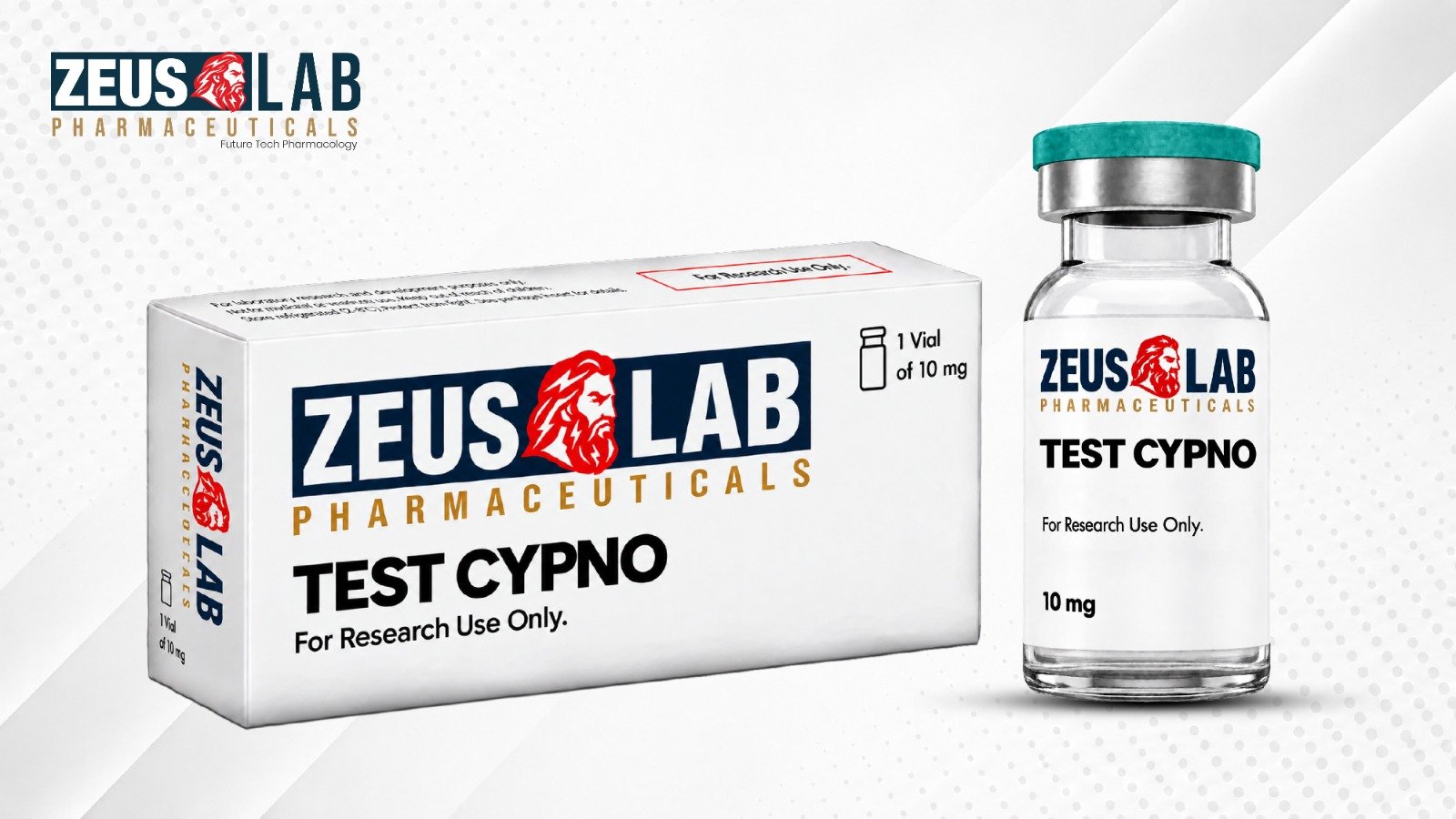 TEST CYPNO 10 mL Vial 1 Vial by Zeus Lab Pharmaceuticals - Testosterone Cypionate Solution